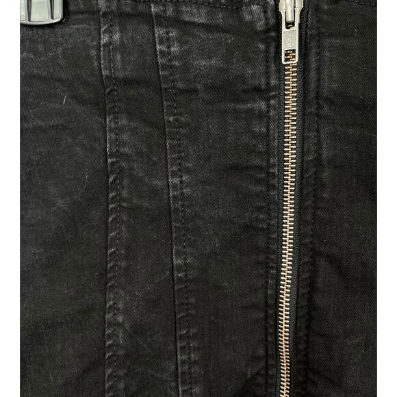 We the Free skirt Layla Layla Stretch Denim black size 0 - Picture 3 of 7